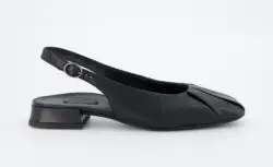 Paul Green ballerina zwart leer