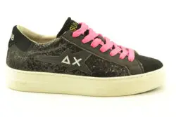 Sun68 lage sneakers Z42220 nero