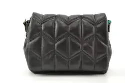 Unisa handtas zwart leer