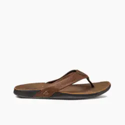 Reef teenslippers bruin leer