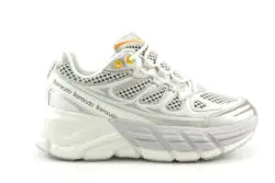 Barracuda chunky sneakers wit-zilver