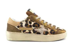 AMA brand luxe sneakers leopard