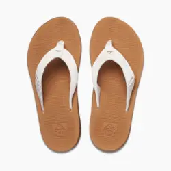 Reef teenslippers off white