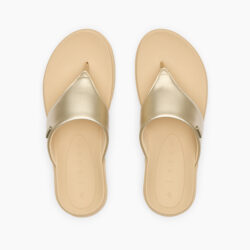 Reef platform teenslippers goud