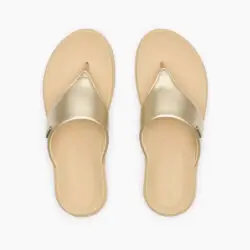 Reef platform teenslippers goud