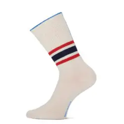 MarcMarcs damessokken off white-rood