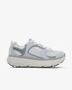 Fessura witte sneakers met grijs