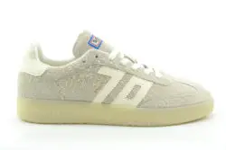 Back 70 retro sneakers lichtgrijs suede