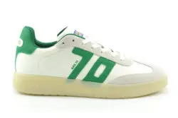 Back 70 retro sneakers wit-groen
