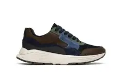 Xsensible lage sneakers blauw comby HX