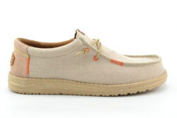 HeyDude slip-ons beige jute