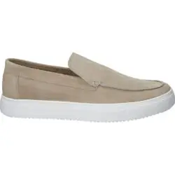 Blackstone loafers beige suede