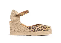 Unisa espadrille leopard-print