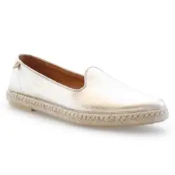 Verbenas espadrilles goud leer