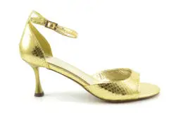 Toral goud leren pumps