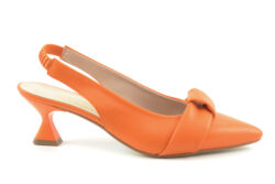 Gianluca Pisati pumps Felis oranje leer