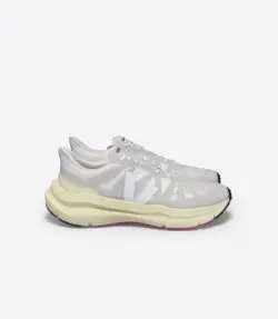 Veja witte sneakers met grijs