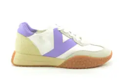 Keh-Noo lage sneakers wit-lilla