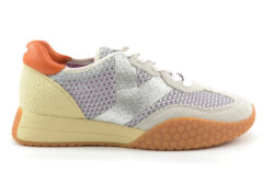 Keh-Noo lage sneakers grijs-zilver