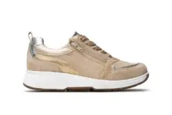 Xsensible lage sneakers beige-goud HX