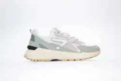 Hub sneakers groen combi