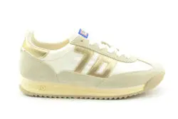 Back 70 retro sneakers wit-goud