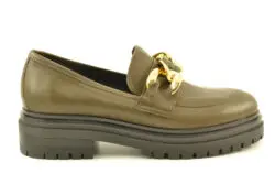 Gianluca Pisati loafers Calla dk.groen