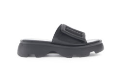 Gabor slippers zwart gesp