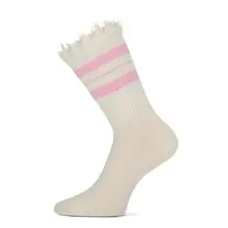 MarcMarcs dames sokken off white pink