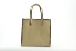 Marlon Firenze handtas jute/brons