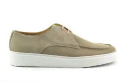 Giorgio sportieve veterschoenen beige suede