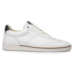 van Bommel wit leren sneakers