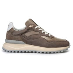 Floris van Bommel lage sneakers Noppi taupe