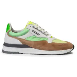 Floris van Bommel lage sneakers groen