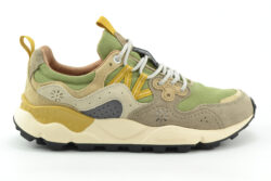 Flower Mountain sneakers groen combi