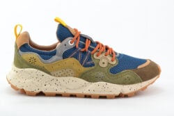 Flower Mountain sneakers blauw combi