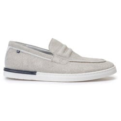Floris van Bommel loafers lichtgrijs