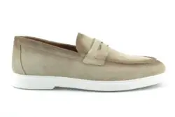 Flecs beige seude loafers