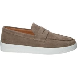 Blackstone loafers taupe suede