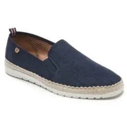 Verbenas espadrilles donkerblauw suede