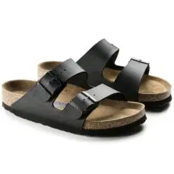 Birkenstock slippers Arizona zwart