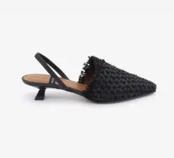 Angel Alarcón zwarte pumps slingback