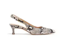 Unisa pumps slingback snake-print
