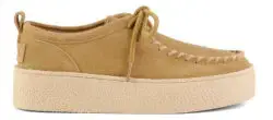 Colors of California bruin suede veterschoenen