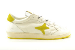 AMA Brand luxe wit leren sneakers