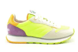 The Hoff Brand lage sneakers fluor geel-beige
