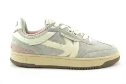 Kaotiko retro sneakers grijs-roze