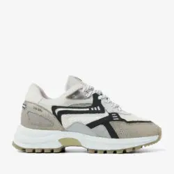 Via Vai chunky sneakers beige-grijs-zwart