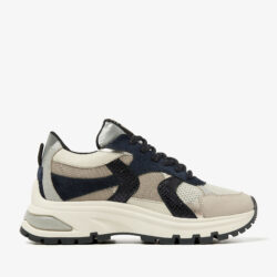 Via Vai lage sneakers beige combi