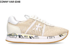 Premiata luxe sneakers Conny beige